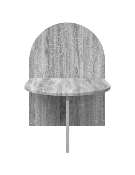 Comodino Grigio Sonoma 48 x 49 x 65 cm Legno ingegnerizzato