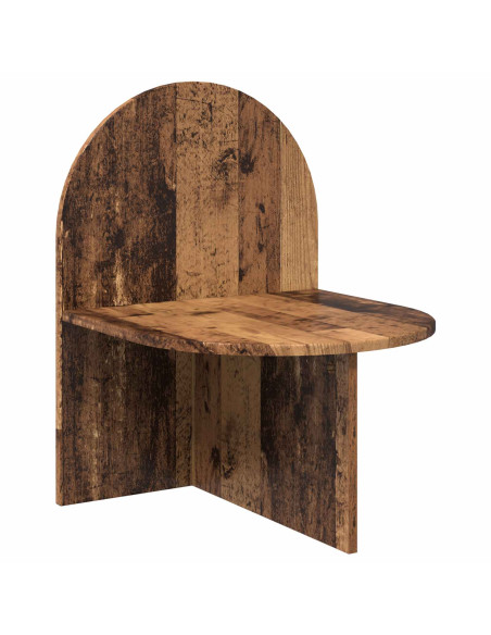 Comodino 2 pcs Legno antico 48 x 49 x 65 cm