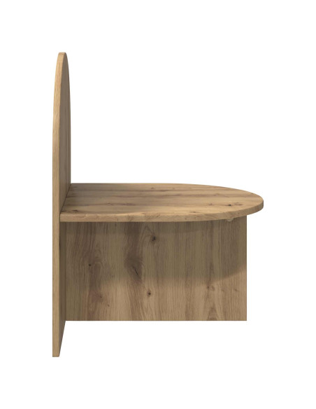 Comodino Rovere Artigianale 48 x 49 x 65 cm