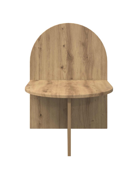 Comodino 2 pcs Rovere Artigianale 48 x 49 x 65 cm