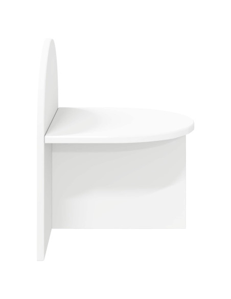 Comodino 2 pcs Bianco 40 x 35,5 x 45,5 cm Legno ingegnerizzato