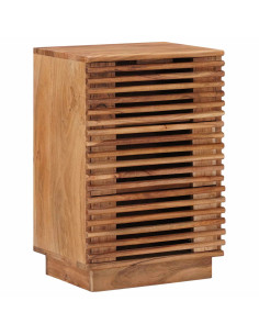 Armadio da Notte con cassetto Naturale 40 x 30 x 60 cm 2