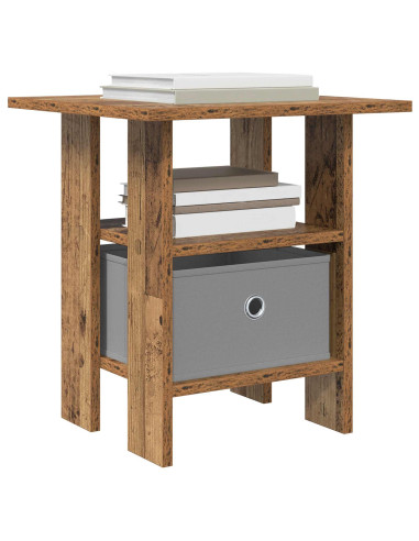 Comodino Legno vecchio 41 x 40 x 45 cm Legno multistrato