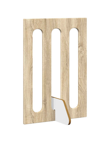 Recinto pieghevole per animali 4 pcs Rovere Sonoma