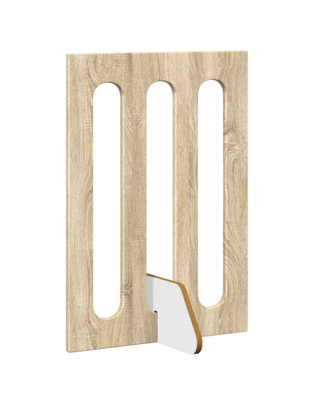 Recinto pieghevole per animali 4 pcs Rovere Sonoma