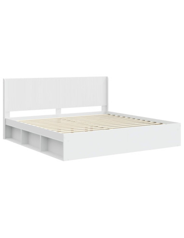 Struttura del letto con stoccaggio e testata 3 pcs