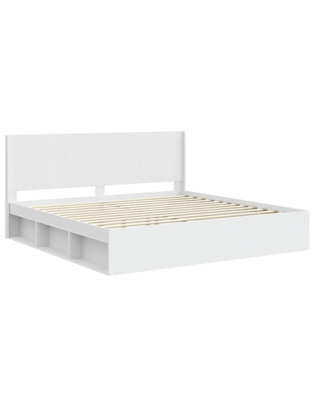 Struttura del letto con stoccaggio e testata 3 pcs