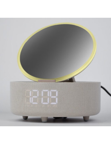 SPEAKER SPECCHIO/LAMPADA/OROL.BEIGE DUDUU MAKE UP BEIGE 15W PC/SMARTPH