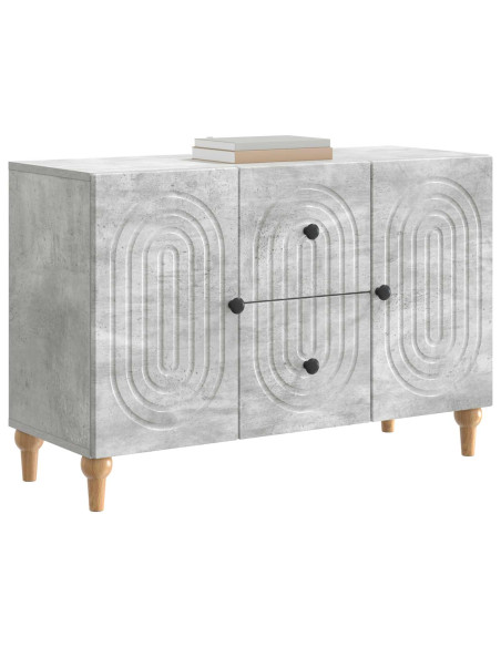 Mobile TV Grigio Cemento 89 x 34,5 x 60 cm Legno ingegnerizzato