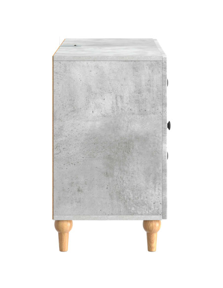 Mobile TV Grigio Cemento 89 x 34,5 x 60 cm Legno ingegnerizzato