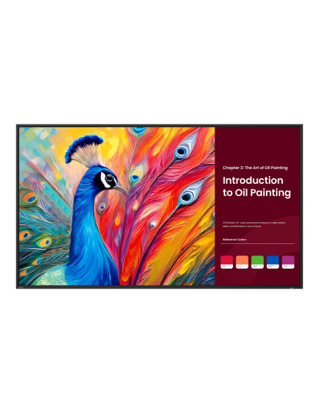 BenQ SH6504 Pannello piatto per segnaletica digitale 165,1 cm (65") LCD 800 cd/m² 4K Ultra HD Nero Processore integrato Android
