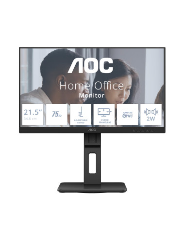 AOC E2 22E2UMF Monitor PC 54,6 cm (21.5") 1920 x 1080 Pixel Full HD LED Nero