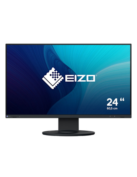 EIZO FlexScan EV2400R-BK Monitor PC 60,5 cm (23.8") 1920 x 1080 Pixel Full HD LCD Nero