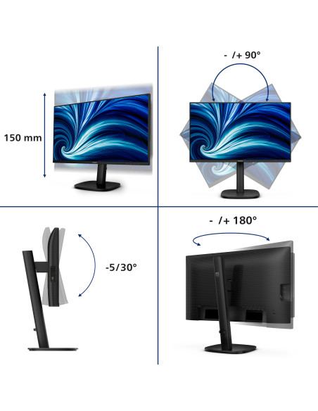 Philips 24B2U3601/00 Monitor PC