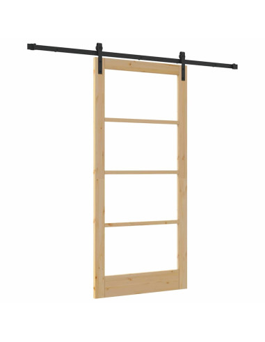 Porta scorrevole ORKDAL Naturale 93 x 202 cm