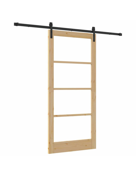 Porta scorrevole ORKDAL Naturale 93 x 202 cm