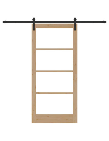 Porta scorrevole ORKDAL Naturale 93 x 202 cm