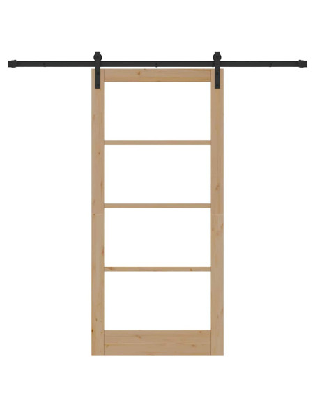 Porta scorrevole ORKDAL Naturale 93 x 202 cm