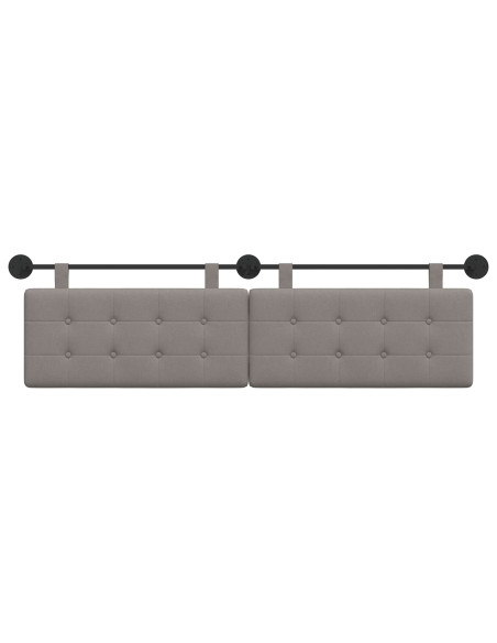Testata appesa Montaggio a parete Talpa 190 x 55 x 5 cm Tessuto