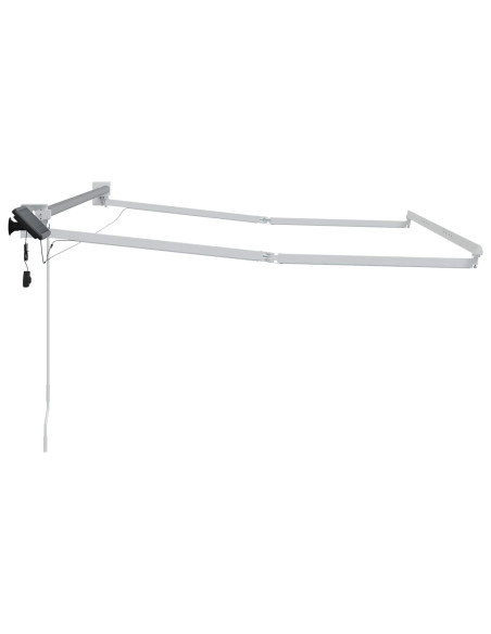 Struttura della tenda elettrica retrattile Bianco 3 x 2,5 m