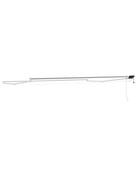 Struttura della tenda elettrica retrattile Bianco 4 × 3 m