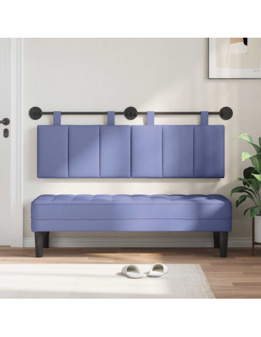 Testata appesa Rigato Blu jeans 150 x 55 x 5 cm Tessuto
