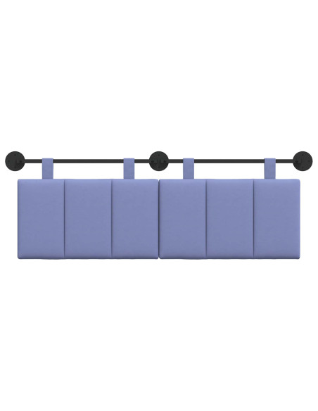 Testata appesa Rigato Blu jeans 150 x 55 x 5 cm Tessuto