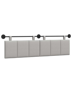 Testata appesa Rigato Grigio Nuvola 170 x 55 x 5 cm Tessuto 2