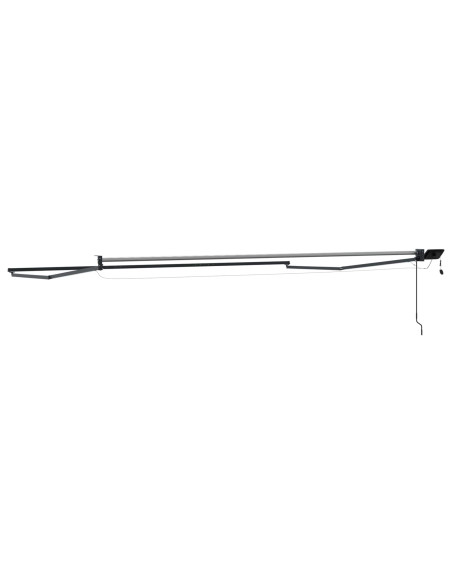 Struttura della tenda elettrica retrattile Antracite 4,5 × 3 m