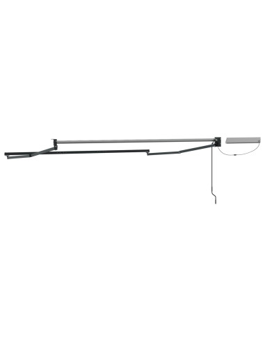 Struttura della tenda elettrica retrattile Antracite alluminio