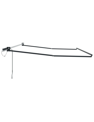 Struttura della tenda elettrica retrattile Antracite alluminio