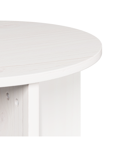 Tavolino da salotto 2 pcs Bianco