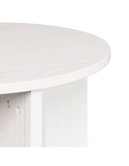 Tavolino da salotto 2 pcs Bianco
