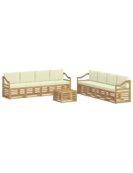 Set divani Legno di Acacia Massello