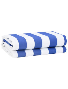 Sostituzione Tenda da sole Blu e Bianco 1000 x 160 cm