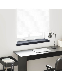 Soglia della Finestra Antracite con Venature del Legno PVC