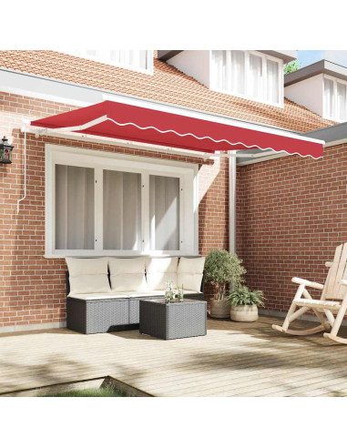 Telo di ricambio per tenda da sole Rosso 330 x 245 cm