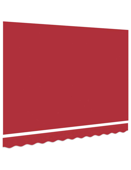 Telo di ricambio per tenda da sole Rosso 330 x 245 cm