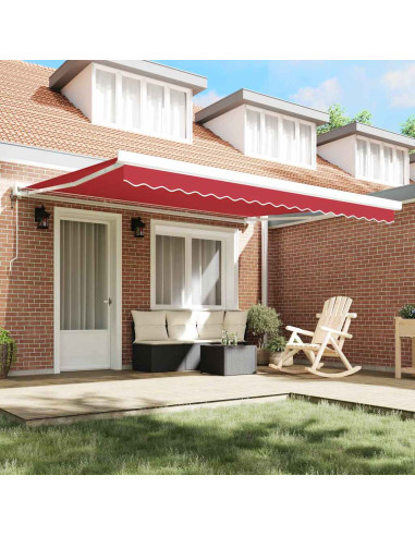 Telo di ricambio per tenda da sole Rosso 380 x 295 cm
