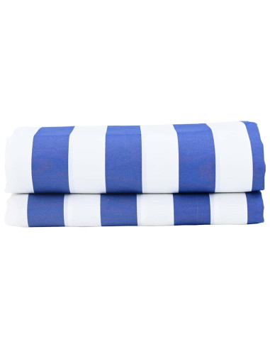 Sostituzione Tenda da sole Blu e Bianco 1000 x 160 cm
