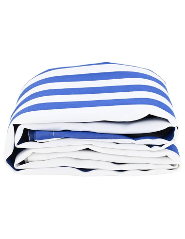 Sostituzione Tenda da sole Blu e Bianco 1000 x 160 cm