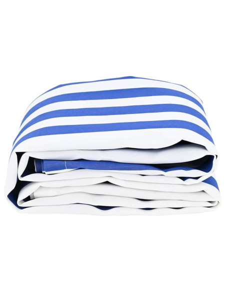 Sostituzione Tenda da sole Blu e Bianco 1000 x 160 cm