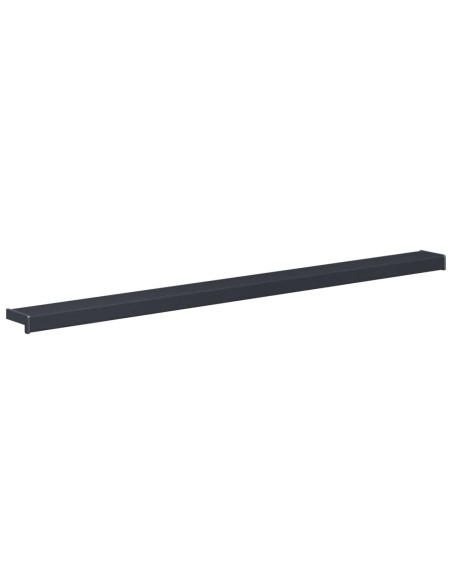 Soglia della Finestra Antracite con Venature del Legno PVC