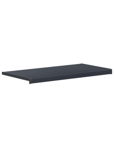 Soglia della Finestra Antracite con Venature del Legno PVC 2