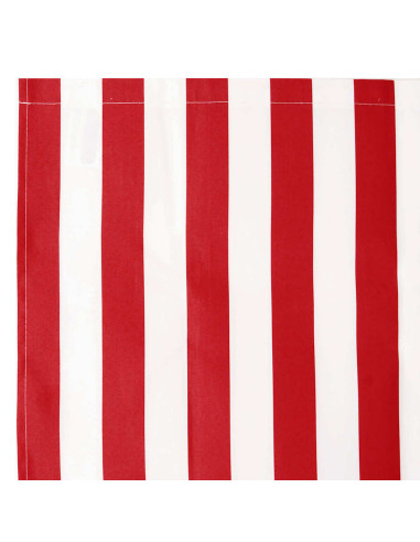 Sostituzione Tenda da sole Rosso e Bianco 1000 x 160 cm