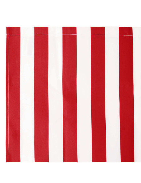 Sostituzione Tenda da sole Rosso e Bianco 1000 x 160 cm