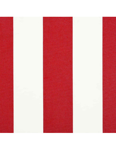 Sostituzione Tenda da sole Rosso e Bianco 1000 x 160 cm