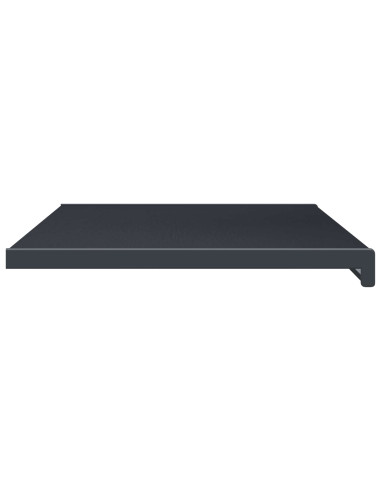 Soglia della Finestra Antracite con Venature del Legno PVC