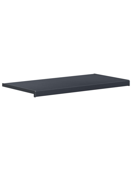 Soglia della Finestra Antracite con Venature del Legno PVC
