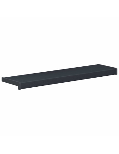 Soglia della Finestra Antracite con Venature del Legno PVC